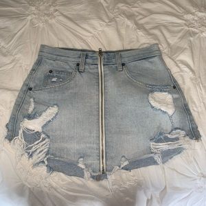 LF Carmar Denim mini skirt